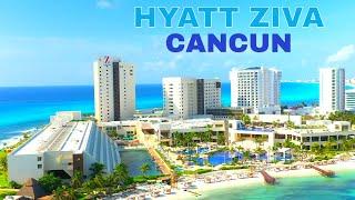 Hyatt Ziva Cancun Full Walkthrough| Beaches | Sunset dinner | Entertainment | ATV jungle ride