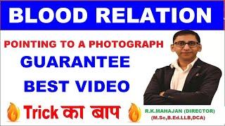 Blood Relation Reasoning Trick: Solve Point to Photograph Problems with Ease