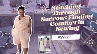 [880]Stitching Through Sorrow|Making #S9929 Easy Sewing Project