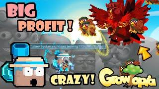 42 DLS PROFIT ON THANKSGIVING!!  EASY! | GrowTopia Profit 2024