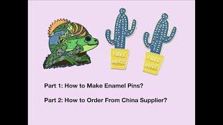 How to make enamel pins + how to get a reliable manufacturer