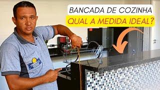 QUAIS AS MEDIDAS IDEAIS PARA BANCADA/PIA DE COZINHA COM ILHA -DICA RÁPIDA SEM ENROLAÇÃO - APRENDA JÁ