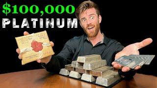 $100,000 in Platinum Bars | Why I'm Buying