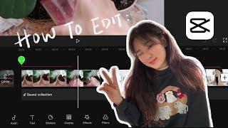 ️ how to edit aesthetic videos on capcut!  (mobile/ tablet friendly!)