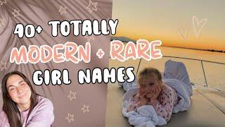 Modern & Rare Baby Names For Girls 2024: Unique Girl Name List