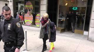 Michelle Williams & Matilda Ledger Shopping At Crewcut NYC