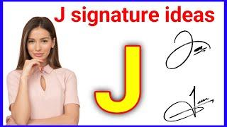 J signature style | J letter signature style | J signature ideas