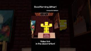 Good Morning, Wither! #shorts #minecraftanimation