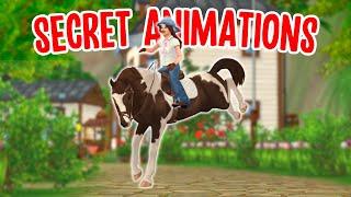 *SECRET* HORSE GAITS & ANIMATIONS YOU DIDN'T KNOW ABOUT: HOW TO PERFORM THE BELGIAN BUCK