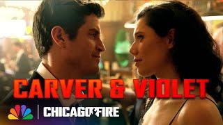 Hanako Greensmith and Jake Lockett Talk Violet and Carver | Chicago Fire | NBC