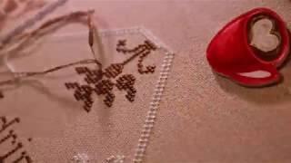 Stitchinit Flosstube #7 : WIP Focus--Coffee Quaker Sampler