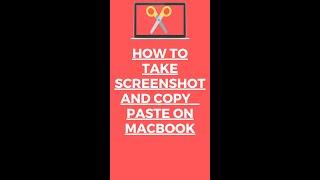 How to copy screenshot while taking it in macbook?| For an all time windows user #newmacbookpro