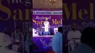 Saras Mela Hoshiarpur Tumbi by Navneet Jaura Playing Hindi Songs Dholak by Harpreet Singh