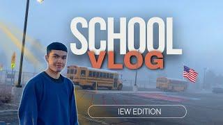 A DAY IN LIFE AT  AMERICAN HIGH SCHOOL || FULL VLOG || IEW EDITION