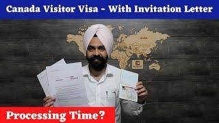 Canada Visitor Visa With Invitation Letter