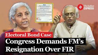 Electoral Bond Case: Congress Demands Resignation Of Finance Minister Nirmala Sitharaman I Karnataka