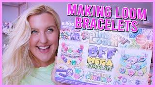 Let's make Rainbow Loom bracelets together ‍️️ (how to make rainbow loom rubber band bracelets)