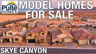 Stunning Pulte Model Homes FOR SALE In Skye Canyon - Las Vegas New Homes - Move In Ready Homes