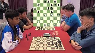 Blitz King's Classy Sacrifice! | CM Kavin Mohan vs FM Wong Yinn Long | SICCE Teams 2024