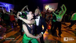 Guilherme Coulibaly & Myrto Misyri ~ social dancing @ Cologne Salsa Congress 2023