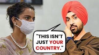 6 Statements By Diljit Dosanjh That Completely Roasted Kangana Ranaut