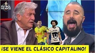 AMÉRICA vs PUMAS “YA NO es un CLÁSICO”. ÁLVARO MORALES CUESTIONA a RAFA PUENTE | Futbol Picante