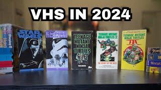 VHS TAPES ARE AWESOME!!! Using VHS in 2024!!