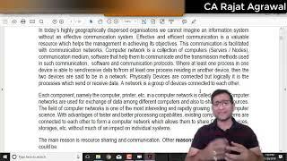 DISA | Network Basics | CA Rajat Agrawal | PROkhata.com