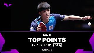 Top Points of Day 6 presented by Shuijingfang | #WTTMacao 2024