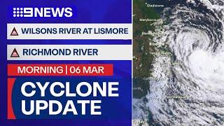 Tropical Cyclone Alfred: Major flood warnings issued in NSW | 9 News Australia