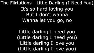 Northern Soul - The Flirtations - Little Darling (I Need You)  - With Lyrics