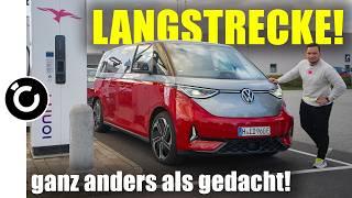 VW ID.BUZZ GTX Familien Urlaub - 3.500km im langen Elektro Bulli!