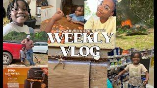 Weekly Vlog: Tooth Fairy Visit | Subscriber Gifts | DIY Driveway Fix! #familyvlog #fyp