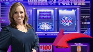 $100 Wheel of Fortune LAST SPIN SAVE plus Lightning Dollar Link JACKPOTS!