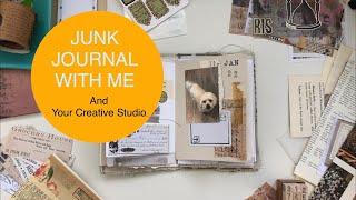 Your Creative Studio Unboxing and Junk Journal with me - Creative Memory Keeping