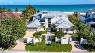 $21.995 Million Chic Ocean Front Mansion Tour | Delray Beach, Florida