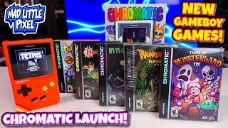 These Brand NEW Game Boy Games SURPRISED Me!  ModRetro Chromatic Launch Titles TOP PICKS!