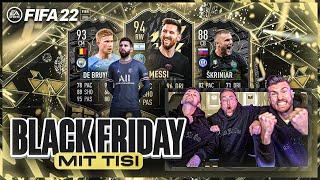 XXL BLACK FRIDAY Dual PACK OPENING mit Tisi Schubech  FIFA 22 LIVE 