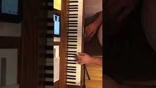 Billy Joel - Piano Man (overhead piano cover)