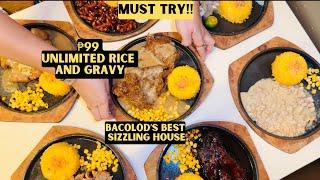 Bacolod’s best sizzling house with 99 Unli Rice at Gravy - Amatella sizzling house