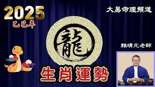 2025年 龍 生肖運勢｜2025 生肖「龍」 完整版｜2025年 运势 龍｜乙巳年運勢  龍 2025｜2025年 运途 龍｜龍 生肖运程 2025｜大易命理頻道｜賴靖元 老師｜CC 字幕