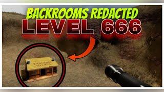 I got to LEVEL 666 in Roblox Backrooms REDACTED!!