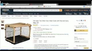 Pet Gear The Other Door Steel Crate with Plush Bolster Bed for animals up to 30-pounds, Pink Review