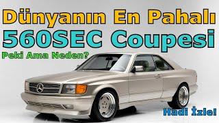 REKOR FİYATA 126 COUPE MERCEDES 560SEC