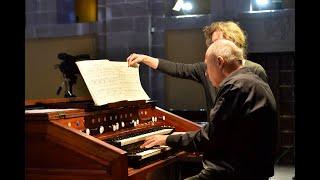 Concert d'orgue de Franz Hauk el dia 26 de març de 2023 a la Basílica de Santa Maria d'Igualada