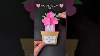 DIY Mother's Day Pop Up Flower Card  Cute Gift Idea 