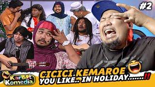 ABANG JOHAN MEMANG BEZA  ️ KOMPILASI LAWAK KAROOT KOMEDIA | REACTION