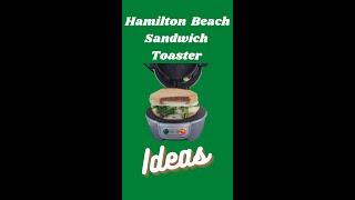 Hamilton Beach Breakfast Sandwich Maker Egg White Sandwich