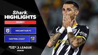 Macarthur Bulls v Central Coast Mariners - Shark Highlights | Isuzu UTE A-League 2024-25 | Round 09