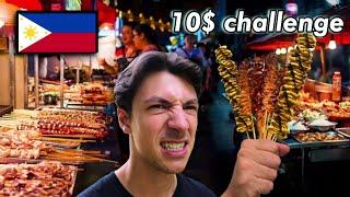 24h Eating ONLY FILIPINO Streetfood in Manila! 